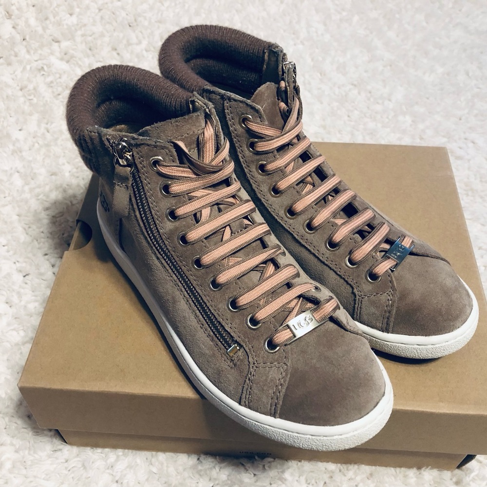 Ugg Olive High Top Sneaker